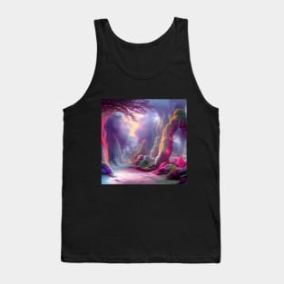 Colorful Crystal Stalactite Tank Top